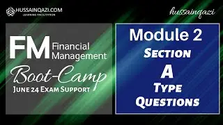 ACCA FM Boot-Camp (Part 1)