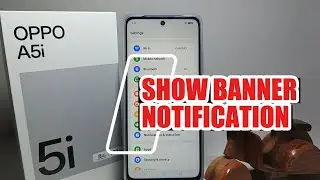 How To Show Banner Notification On Oppo A5i