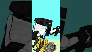 Skibidi toilet vs titan cameraman animation drawing cartoon 2 part 443 #skibidi #memes #sfm