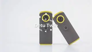 Traveling with a DETU Twin 360 camera