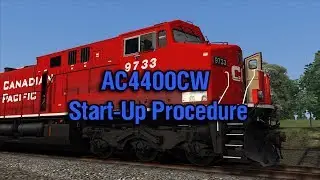 Train Simulator : Searchlight Simulations AC4400CW Start-Up Procedure