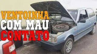 UNO ANO 90, VENTOINHA COM FALHA NO FUNCIONAMENTO