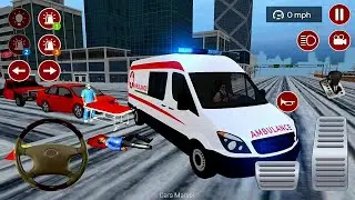 🚑🚑Emergency Ambulance Simulator - Ambulance Game - Ambulance Van Driving - US Accident Services