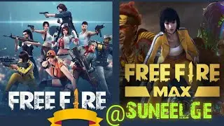Free Fire Vs Free Fire Max | @SuneelGe Gameplay India!!