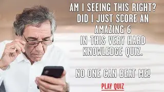 Are you smart enough to beat him?