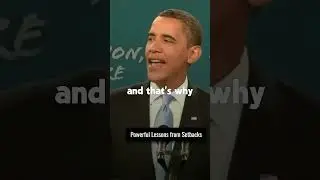 Barack Obama Turning Failures into Success 💪#motivation#shorts#discipline#mindset