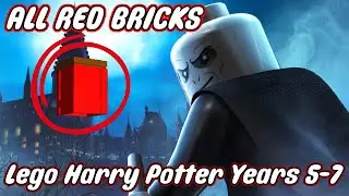 All Red Bricks Lego Harry Potter Years 5-7