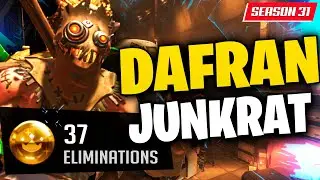 Dafran Junkrat Main - 37 elims! [ Overwatch Season 31 Top 500 ]