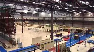 DF Entrepôt vertical de carton en cours Vegabaja
