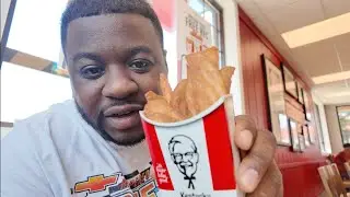 Went to KFC to try the nostalgic Honey BBQ wings & Wedge combo!!!!!
