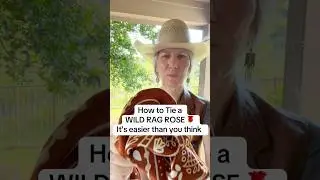 How to Tie a Wild Rag Rose 🌹 It&rsquo;s easier than you think!