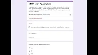 TMM Clan Applications!(@jmancurly )