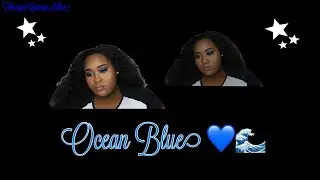 Ocean Blue 💙 EYESHADOW TUTORIAL// Camryn Nikea