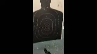 GUN RANGE.. .A.R 15 PISTOL SO ACCURATE