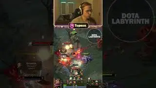 They Tried to GANK Topson, BUT...  Dota 2 #dota2 #gaming #outplay