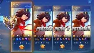 PERFECT BUILD n ROTATION FOR FANNY?!⚡| ROAD TO MYTHICAL IMMORTAL?! 🔥| NO CUT FULL  GAMEPLAY! | MLBB