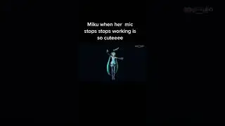 Hatsune Miku&rsquo;s Microphone STOPS WORKING?!  #hatsunemikuvocaloid #mikuexpo #miku