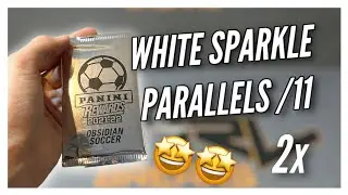 *PARALLELS /11* PANINI OBSIDIAN 2021/22 WHITE SPARKLE PACK OPENING (PRODUCT REVIEW)