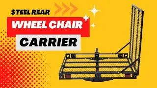 Steel Rear Wheelchair Carrier | Primo Trailer Parts
