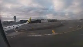 New York City, New York - LaGuardia Airport - Spirit Airlines Flight
