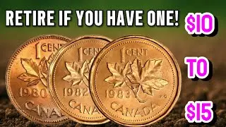 Top Rare Canada 1 Cent Coins! 1980, 1982 & 1983 Worth BIG MONEY