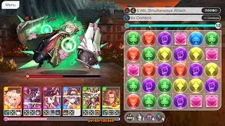 Puzzle & Dragons 0 - Hidden Dungeon 16-5 Sealing Vials Goddess, Scheat