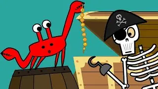 Skeletons's Treasure Hunt: Funny Adventures With Clawlolo On Pop Teen Toons