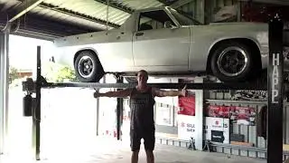 Installing my HAPP25 4 post hoist