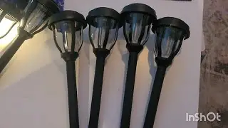 DERAYSION 12 Pack Solar Lights Outdoor Overview | Is it Worth it? #ad #amazoninfluencer