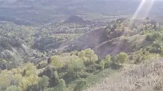 High Elevation Valley North Of Killdeer Mountains North Dakota