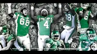 The 13th Man Project: Saskatchewan Roughriders artwork by Jeremy Bresciani