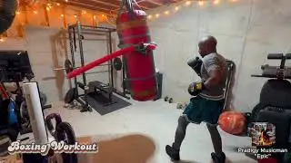 Boxing Workout Hack with Heavy Bag #exercise #training #mma