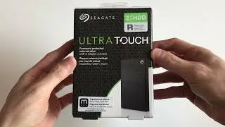 D&eacute;ballage du disque dur externe Seagate Ultra Touch HDD 2To