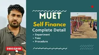 MUET Self Finance Details | Mehran University Jamshoro | Yh learning