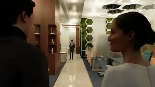 D5 3D RENDER ANIMATION | DRPM ITS OFFICE & COMMERCIAL SPACE RE-DESIGN