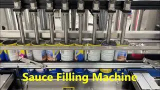 8 heads soybean sauce filling machine,servo automatic  chili sauce paste filling machine(2023)