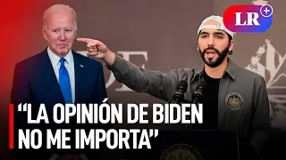 Nayib Bukele criticó el mandato de Joe Biden y llamó obsoleta a la CNN