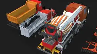 3D CARTOON VEHICLES FOR TOON VIDEOS