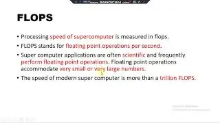 System clock | MIPS | FLOPS | Cooling Processor | Co processor