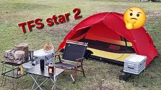 รีวิวเต็นท์ TFS Star 2 [2p] #tfs #กางเต็นท์ #camping  #เต็นท์น้ำหนักเบา