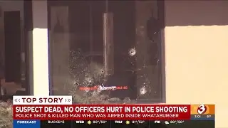 Armed suspect killed in shootout with Phoenix police at Whataburger