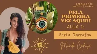 APRESENTAÇÃO DO CANAL E AULA DO PORTA GARRAFAS ABRE CAMINHO!