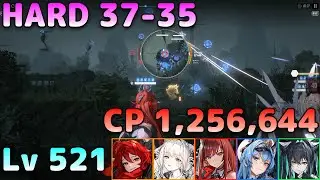 【NIKKE】HARD 37-35 Lv521 CP:1,256,644 クリア動画