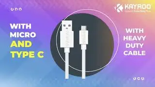 Kayroo New Superfast 20W Charger Video
