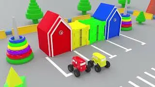 Cars animation| Early Education| help the little yellow bike find the lost kite together车宝贝寻找小黄车的风筝