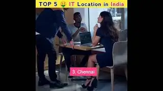 Top 5 🤑 IT Locations in India 🇮🇳 | Top 5 IT Hubs in India #it #location #india #shorts