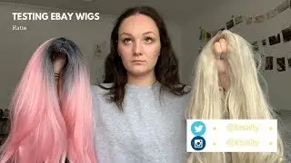 &pound;8 EBAY WIG - TESTING WIGS FROM EBAY - EBAY WIGS REVIEW - Katie
