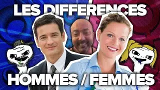 LES DIFF&Eacute;RENCES HOMME FEMME
