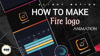 Alight motion #tutorial | #Howtomake #FirelogoAnimation 🔥 | #instagram #logo#design|alight motion.