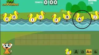 Jogo Educativo Os Patinhos - Educational Game Playing with Arie and Ducklings